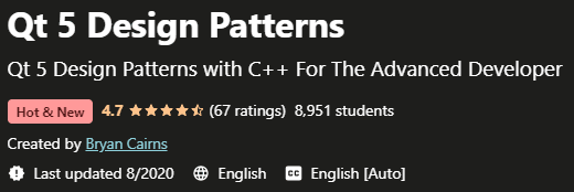 Pictures · Qt 5 Design Patterns 2020-8