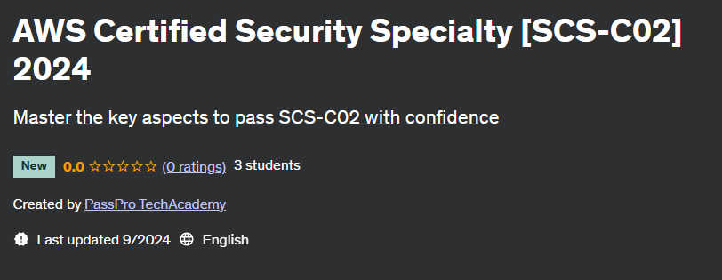 Pictures · AWS Certified Security Specialty [SCS-C02] 2024 2024-9