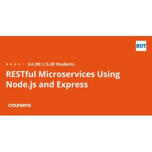 Coursera — RESTful Microservices Using Node.js and Express Specialization 2025-1