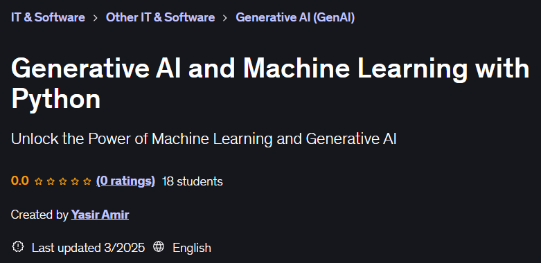 图片 · 世代 AI 机器学习与 Python 2025-3