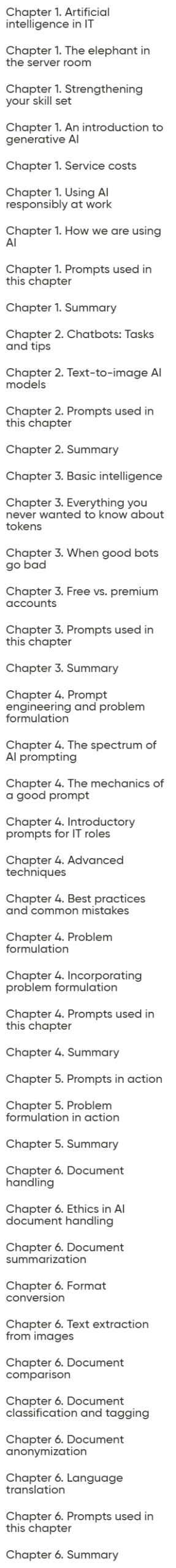 Course topics · Oreilly — AI for Everyday IT, Video Edition 2025-5