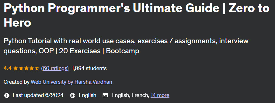 Pictures · Udemy — Python Programmer’s Ultimate Guide | Zero to Hero 2024-6