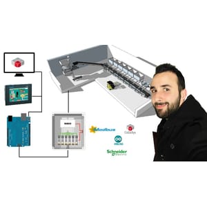 Udemy — PLC, Arduino and HMI Projects over Modbus TCP: From Scratch 2023-9