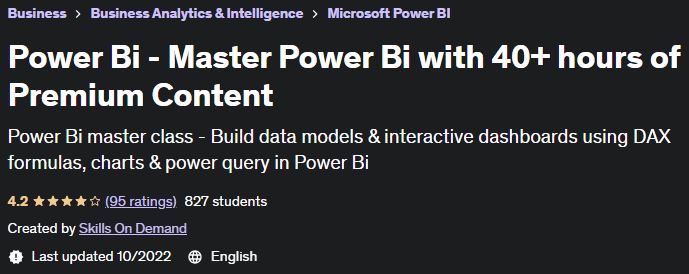 Pictures · Udemy — Complete Microsoft Power Bi Master Class – 2022 Expert Guide 2021-12