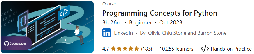 Pictures · Programming Concepts for Python 2023-10