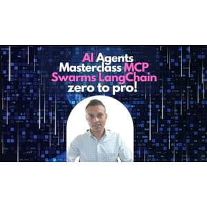 Udemy — AI Агенты практический курс MCP Swarms Лангчайн 21 шаблоны 2025-10