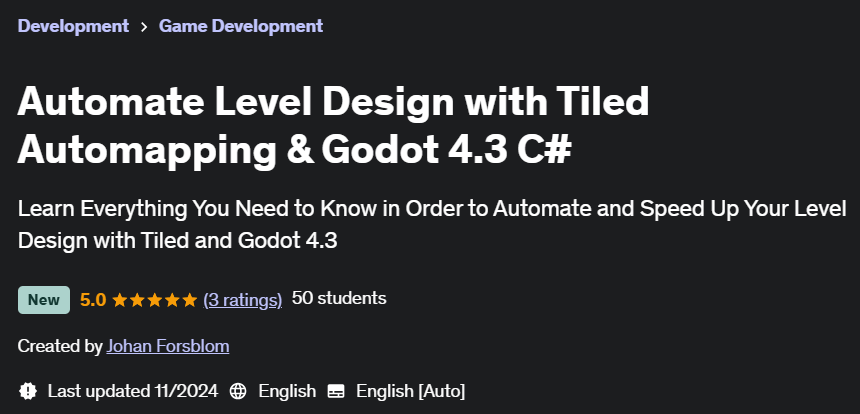 Pictures · Udemy — Automate Level Design with Tiled Automapping & Godot 4.3 C# 2024-10