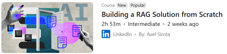Pictures · LinkedIn — Building a RAG Solution from Scratch 2025-1