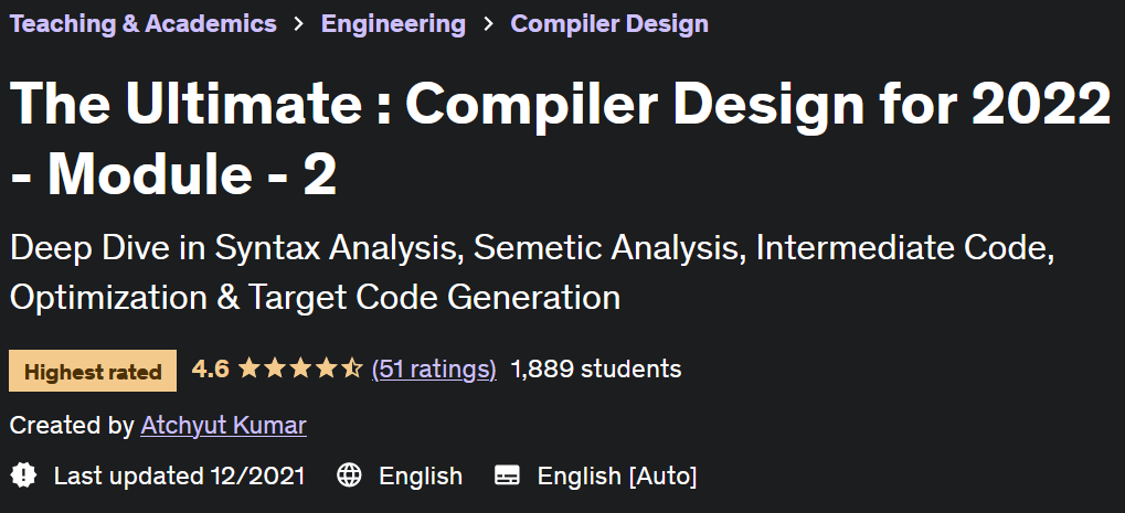 Pictures · The Ultimate: Compiler Design for 2022 – Module – 2