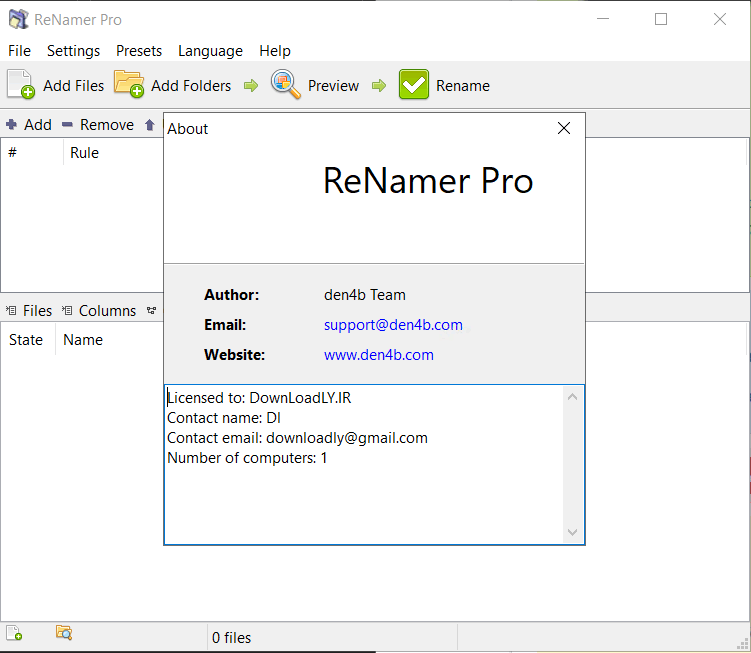 Pictures · ReNamer Pro 7.8.0 Multilingual