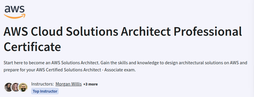 Pictures · AWS Cloud Solutions Architect Professional Certificate 2023-6