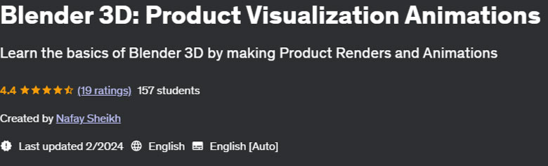 Pictures · Udemy — Blender 3D: Product Visualization Animations 2024-2