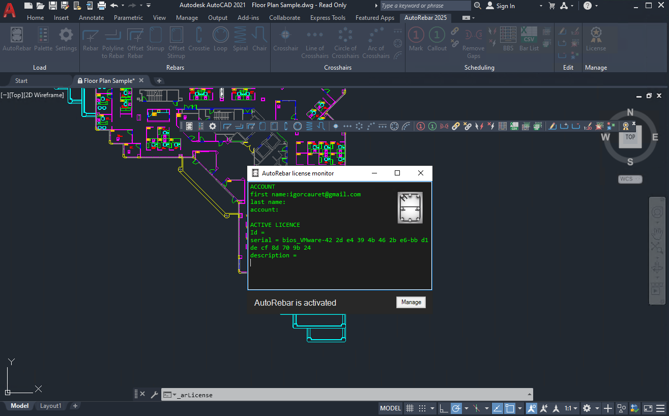 Pictures · AutoRebar v3.4.2 for Autodesk AutoCAD 2015-2026 x64