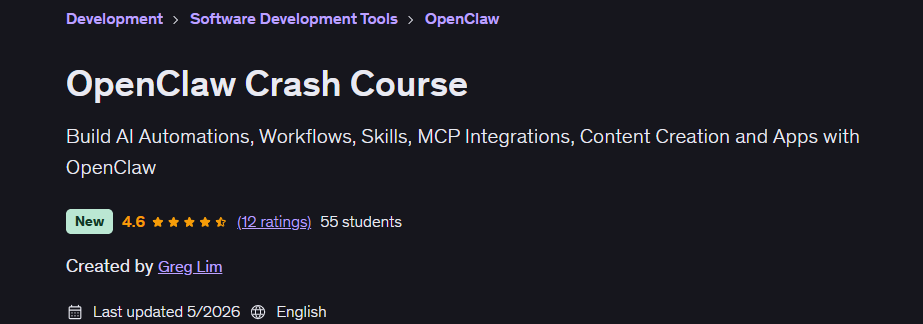 Bilder · Die OpenClaw Crash Course 2026-4