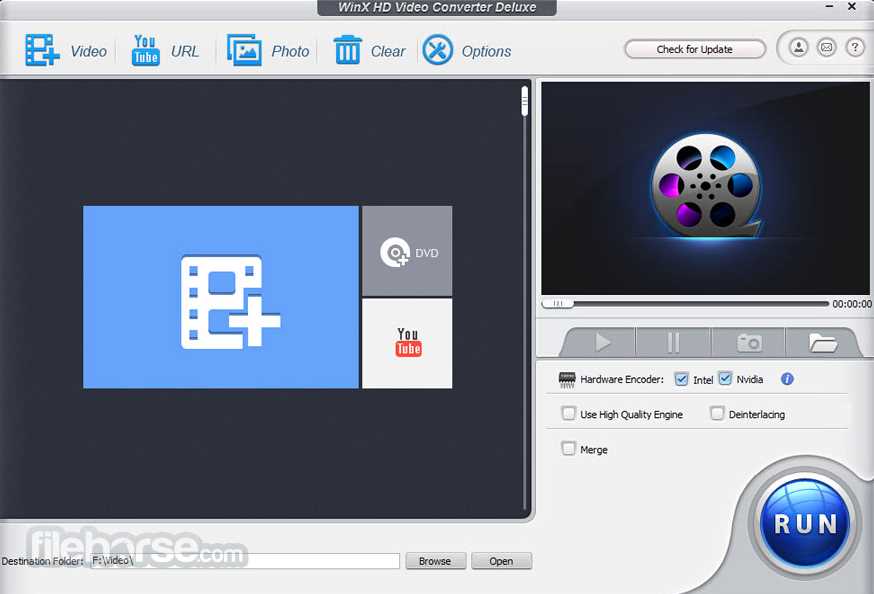 Pictures · WinX HD Video Converter Deluxe 5.18.1.342 Win / 6.8.4 macOS