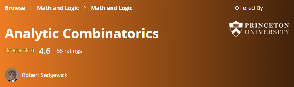 Pictures · Coursera — Analytic Combinatorics 2022-12