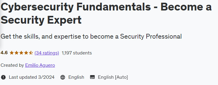 Pictures · Cybersecurity Fundamentals – Become a Security Expert 2023-4