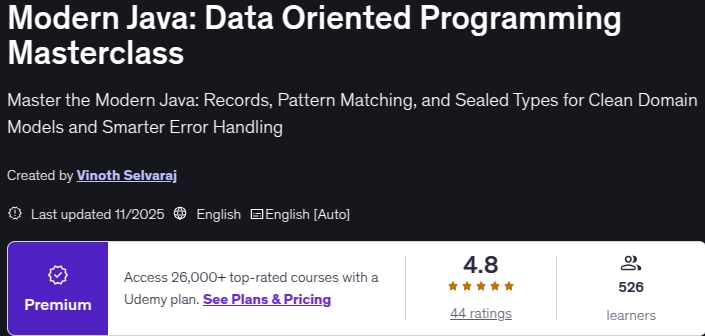 Pictures · Modern Java: Data Oriented Programming Masterclass 2025-11