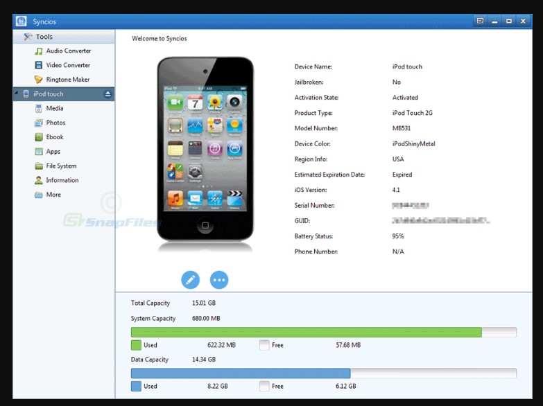 Pictures · Anvsoft SynciOS Professional 6.7.4 / Ultimate 6.6.5