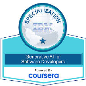 Generative AI for Software Developers Specialization 2025-8
