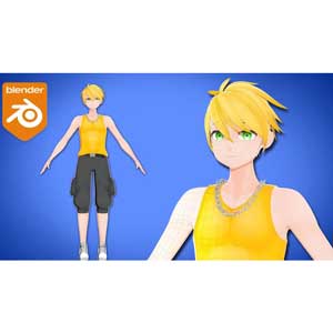 Blender Anime Character Modeling Course 2023-9