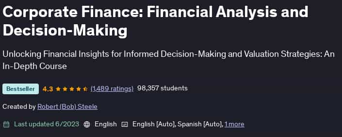 Images · Finance d’entreprise : analyse financière et prise de décision 2023-6
