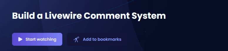 Pictures · CodeCourse — Build a Livewire Comment System 2021-4