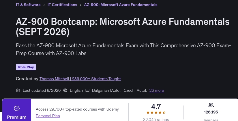 画像 · ☆☆☆900 ボットキャンプ: Microsoft Azure 基本(SEPT) 2026) 2026-9
