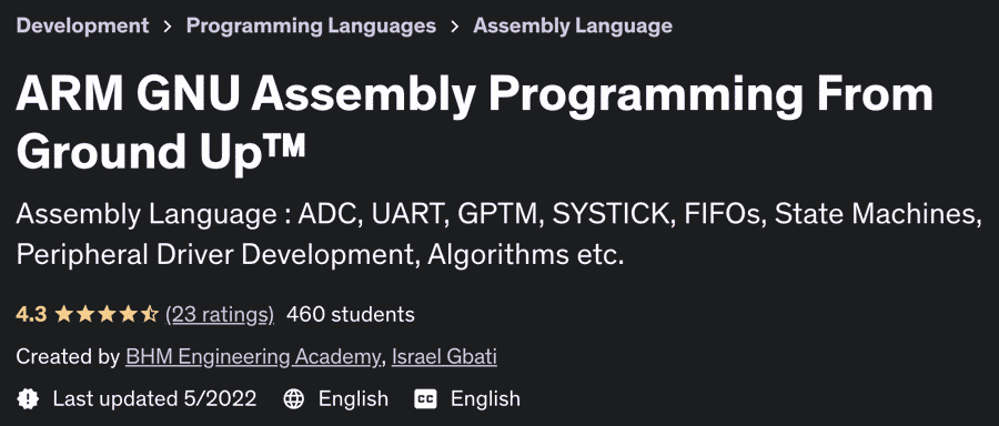 Pictures · ARM GNU Assembly Programming From Ground Up™ 2022-2