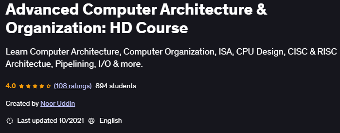 Images · Architecture et organisation informatiques avancées : HD Course 2021-10