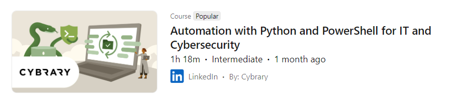 Pictures · LinkedIn — Automation with Python and PowerShell for IT and Cybersecurity 2024-11