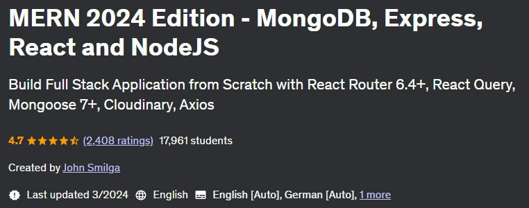 Pictures · Udemy — MERN 2024 Edition – MongoDB, Express, React and NodeJS 2024-3