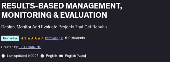 Pictures · Udemy — RESULTS-BASED MANAGEMENT, MONITORING & EVALUATION 2025-1