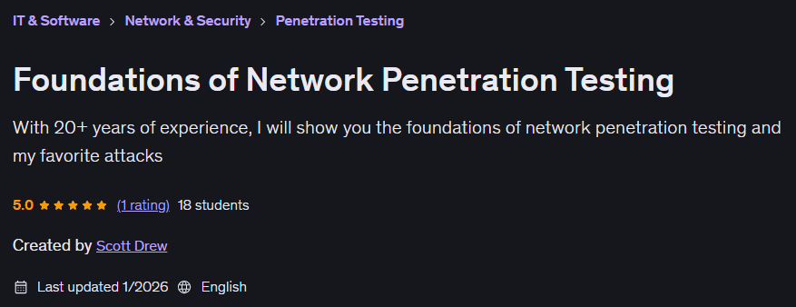 Pictures · Udemy — Foundations of Network Penetration Testing 2026-1