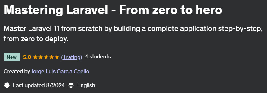Pictures · Mastering Laravel – From zero to hero 2024-7