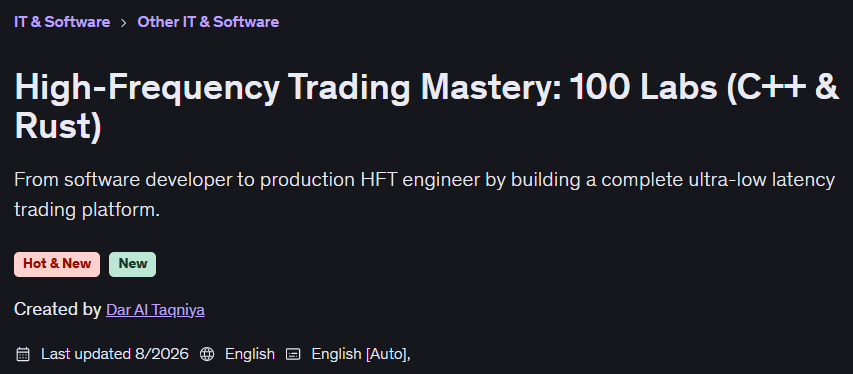 الصور · التسويق عالي التردد: 100 المختبرات (C++ و Rust ) 2026-8