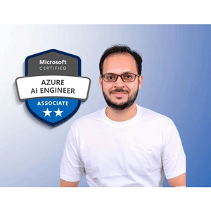AI-102مائیکروسافٹ سرٹیفکیٹ Azure AI پروڈکٹ کا نام : Associate Prep 2025-8