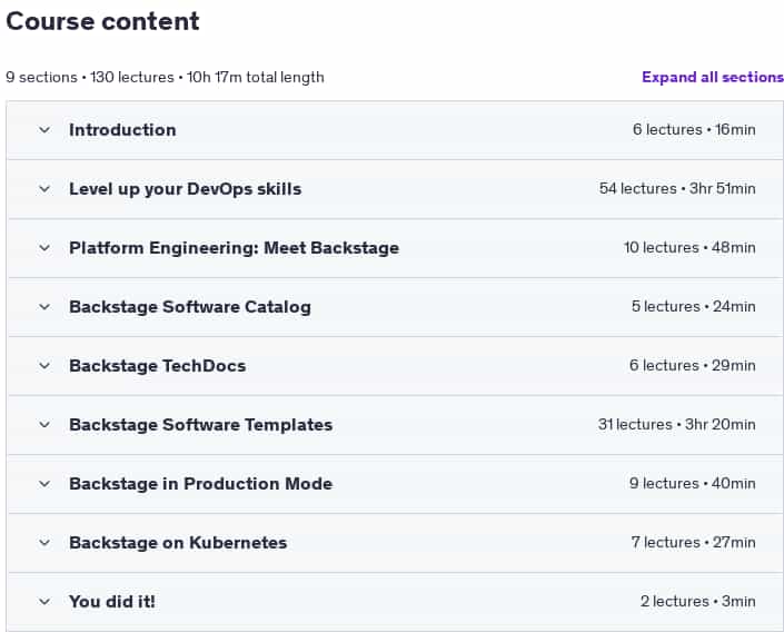 Kursthemen · Von DevOps zu Plattform Engineering: Master Backstage & IDPs 2025-7
