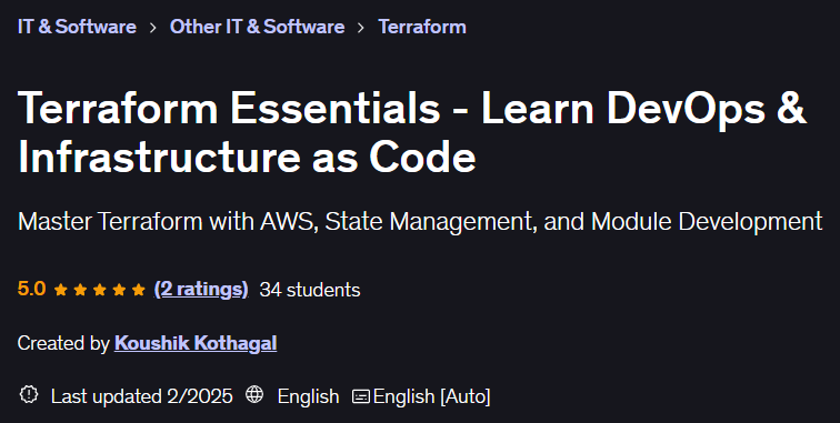 Pictures · Terraform Essentials – Learn DevOps & Infrastructure as Code 2025-2