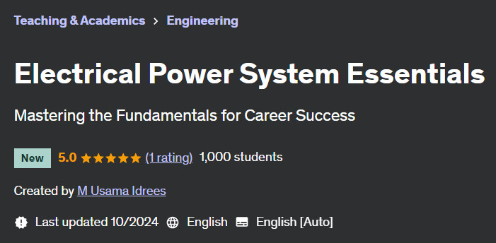 Pictures · Udemy — Electrical Power System Essentials 2024-10