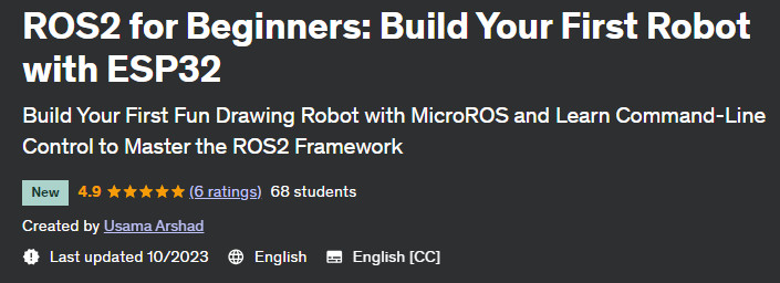 Pictures · Udemy — ROS2 for Beginners: Build Your First Robot with ESP32 2023-10