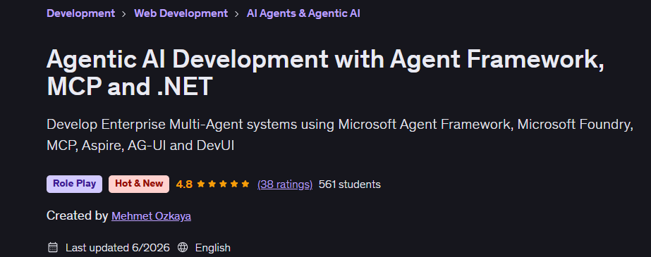 Bilder · Agentenbasierte KI Entwicklung mit Agent Framework, MCP und .NET 2026-6