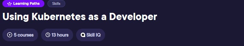 Pictures · Pluralsight — Using Kubernetes as a Developer 2023-3