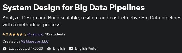 Pictures · Udemy — System Design for Big Data Pipelines 2023-4