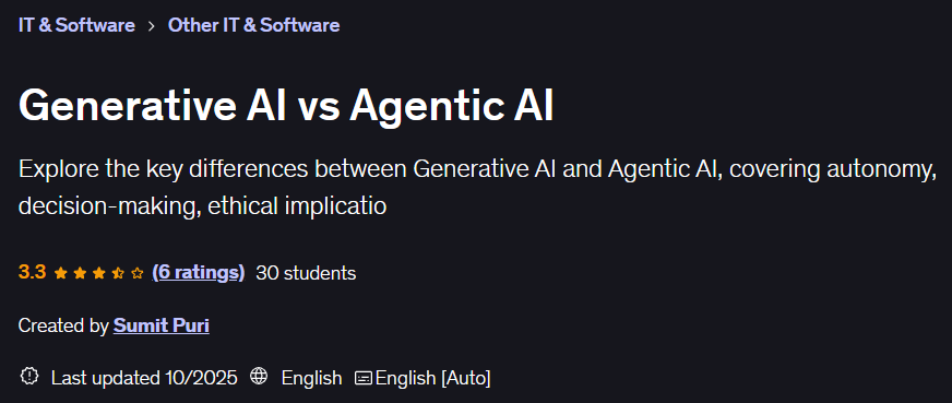 Pictures · Generative AI vs Agentic AI 2025-10