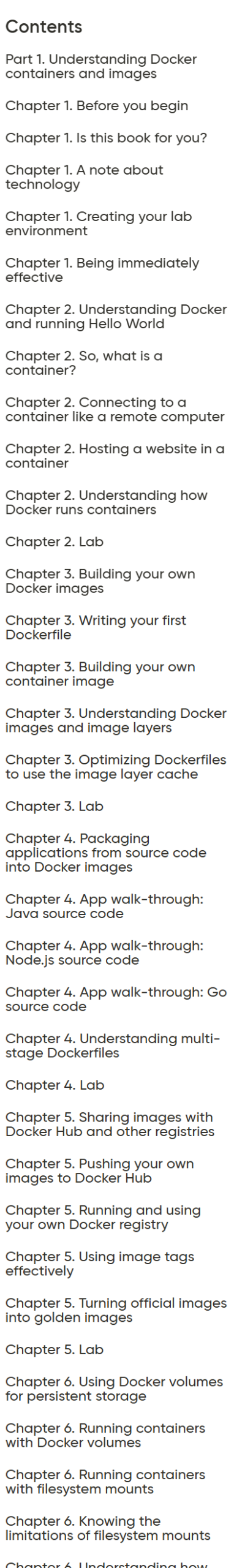 موضوعات الدورة · أوريلي - تعلم Docker في شهر من الفجر، الطبعة الثانية، الطبقة الفيديو 2025-9