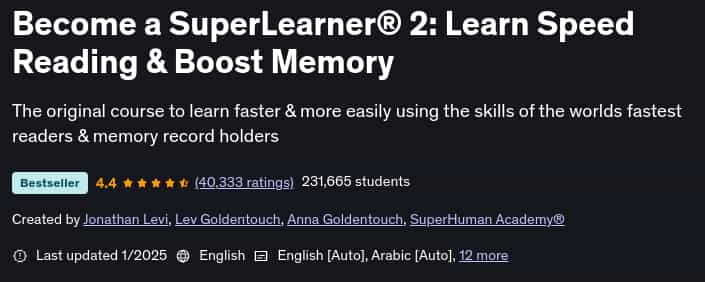 Pictures · Become a SuperLearner® 2: Learn Speed Reading & Boost Memory 2025-1