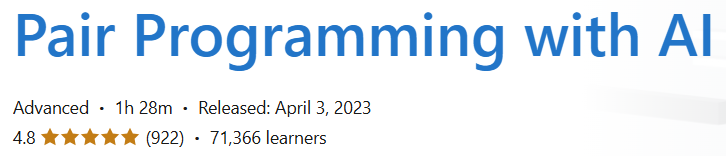 Pictures · LinkedIn — Pair Programming with AI 2023-4
