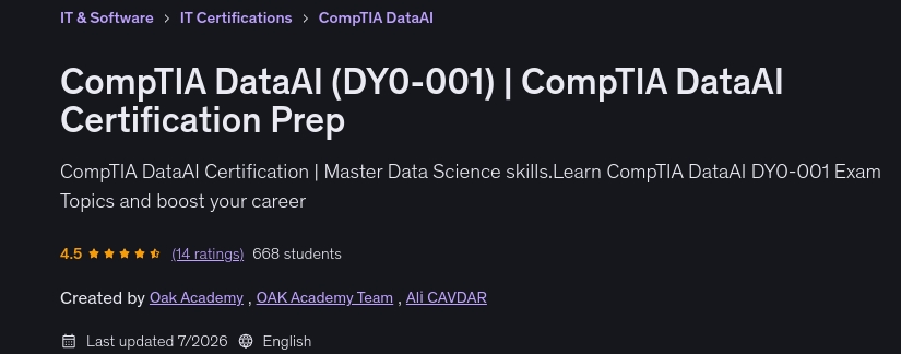 Bilder · CompTIA Die Daten (DY0-001) | CompTIA DataAI Zertifizierung Prep 2026-6
