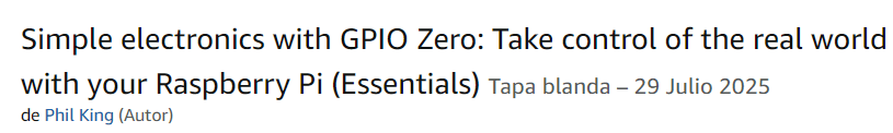 이미지 · Raspberry Pi Essentials - GPIO Zero를 가진 간단한 전자 제품 2025
